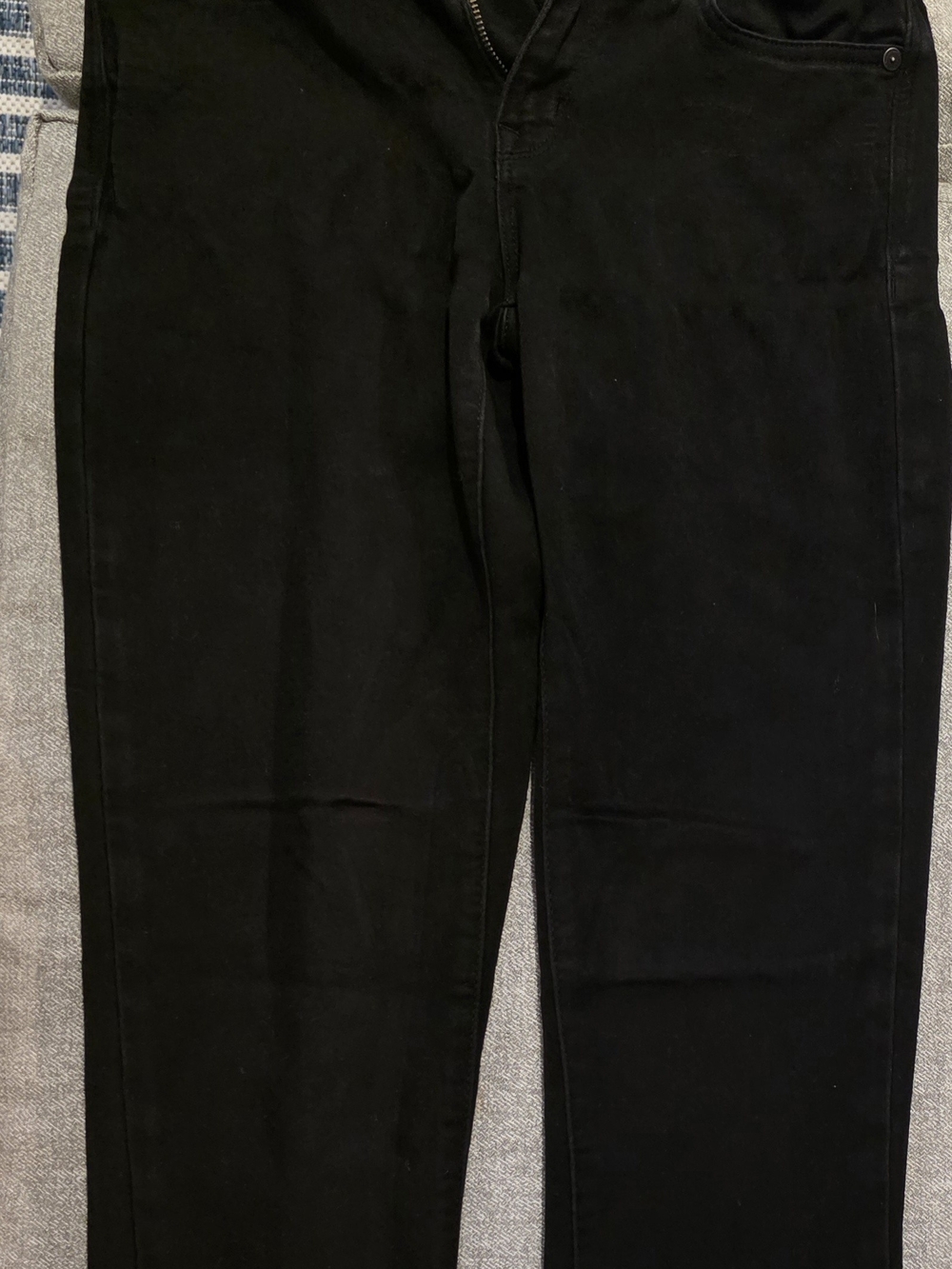 Wallflower Black Straight-Leg Pants